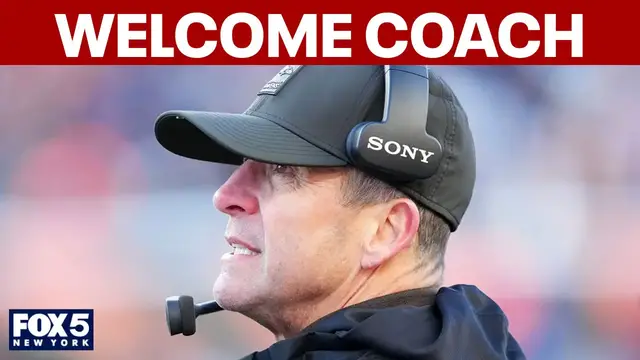 Video thumbnail for Giants introduce John Harbaugh as head coach: FULL