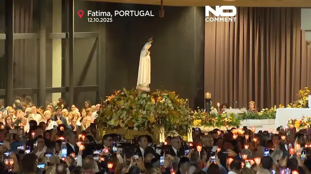 'Video thumbnail for Thousands gather at Fatima Shrine for final pilgrimage of the year'