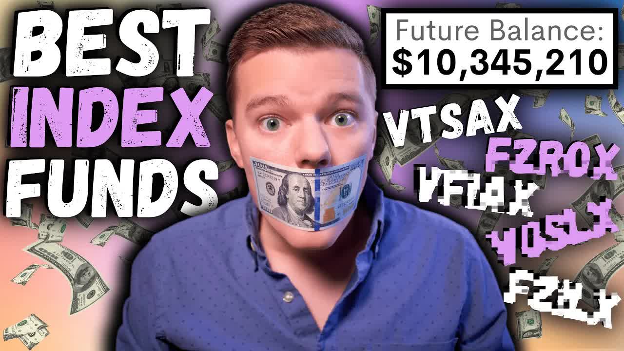 Video thumbnail for magnified money: top 5 index funds to own forever: vtsax, fzrox, vgslx, vfiax & fzilx