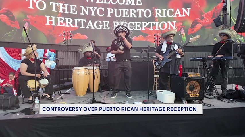 Video thumbnail for Puerto Rican Heritage reception held at Gracie Mansion after controversy over alleged cancellation