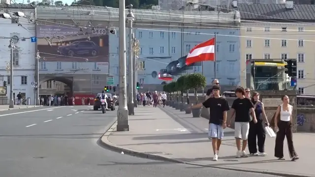 Video thumbnail for Austria: Salzburg prepares for PSG-Aston Villa UEFA Super Cup final.
