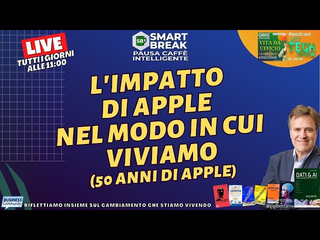 Video thumbnail for L'impatto di Apple nel modo in cui viviamo (50 anni di apple) - #SmartBreak