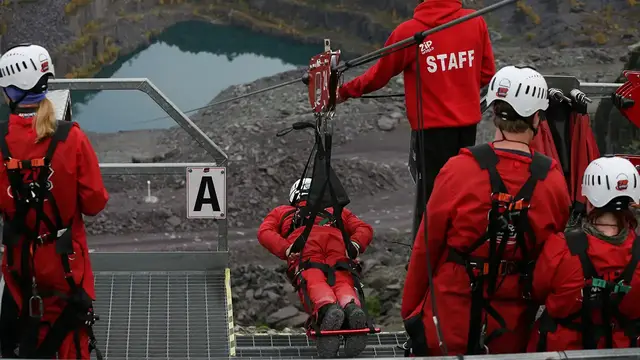 Video thumbnail for Defy Gravity on Europe's Fastest Zipline