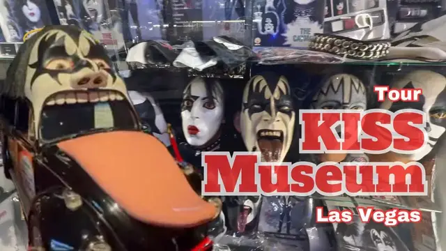 'Video thumbnail for Tour the Kiss Museum in Las Vegas'