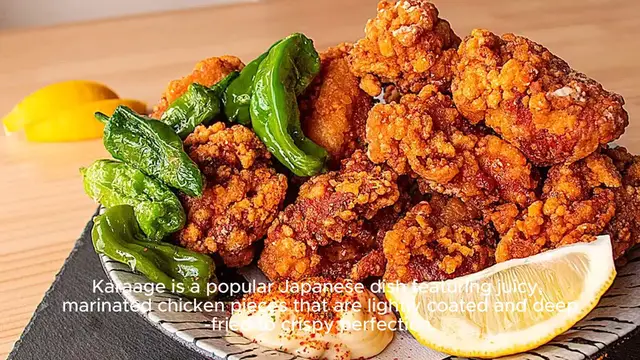 Video thumbnail for Japanese-Style Deep Fried Chicken