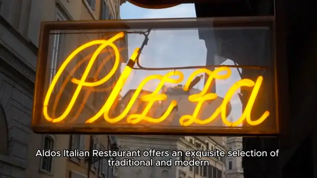 Video thumbnail for Aldo’s Italian Restaurant Menu Prices