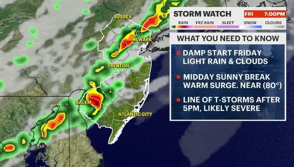 Video thumbnail for Storm Watch: A stormy end to the week will help usher in an uncomfortable chill