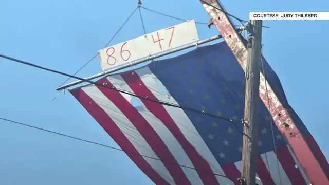 Video thumbnail for Mattituck farmer hangs sign that said "86 47." Then the Secret Service came calling.