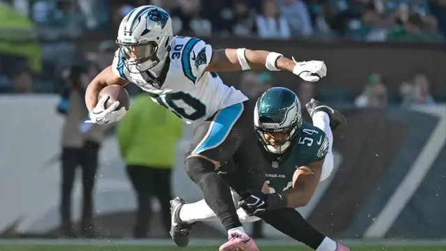 Video thumbnail for Chuba Hubbard Leads Top NFL Touchdown Scorer Picks