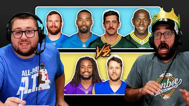 'Video thumbnail for Who can Draft a lineup with the most Pro Bowl selections? (NFC NORTH Edition)'