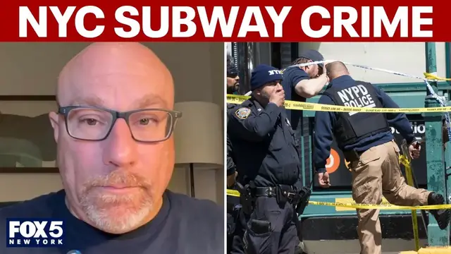 Video thumbnail for 'The problem is politicians': Retired NYPD sgt. talks subway crime