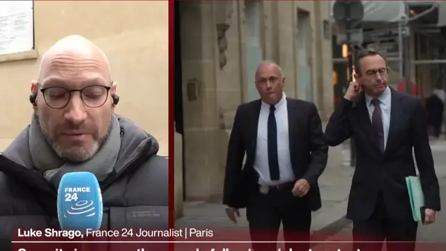 Video thumbnail for French PM Sebastien Lecornu meets with leaders of political parties amid unrest
