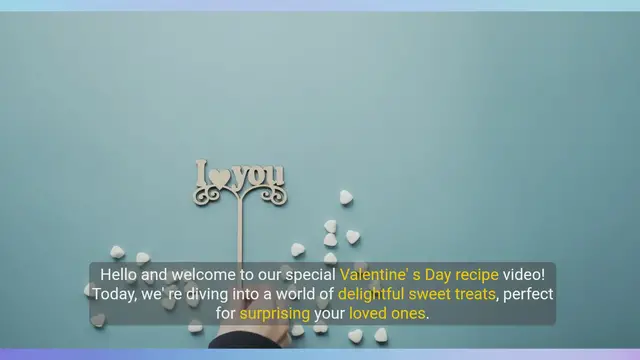 Video thumbnail for Sweet Treats for Your Sweetheart: Valentine's Day Recipes