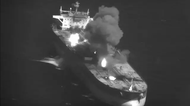 Video thumbnail for US says it hit three Iranian oil tankers after attacks on warships