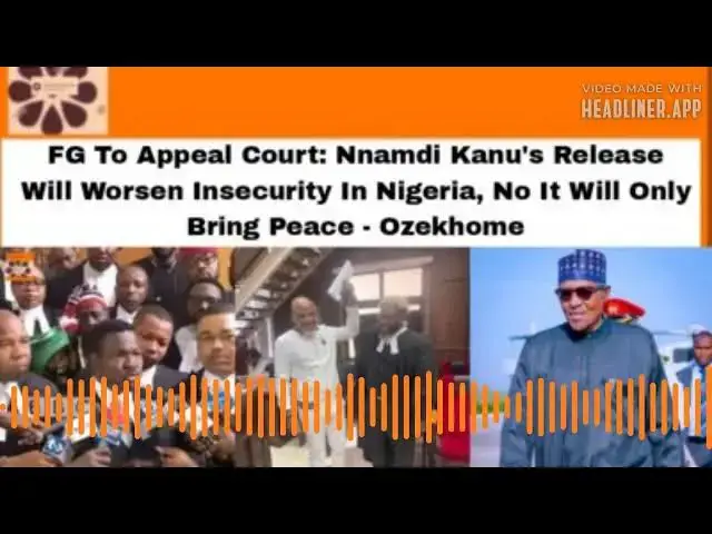 Video thumbnail for FG: Nnamdi Kanu's Release Will Worsen Insecurity In Nigeria, No It Will Only Bring Peace - Ozekhome
