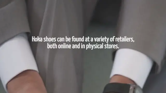 Video thumbnail for What Store Sells Hoka Shoes