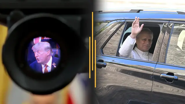 Video thumbnail for Judge blocks Trump’s White House press ban; Pope Leo recovers from lung cancer surgery