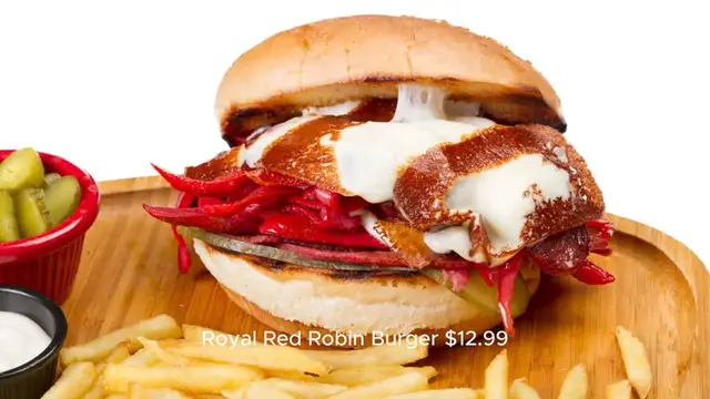 Video thumbnail for Red Robin Menu Prices