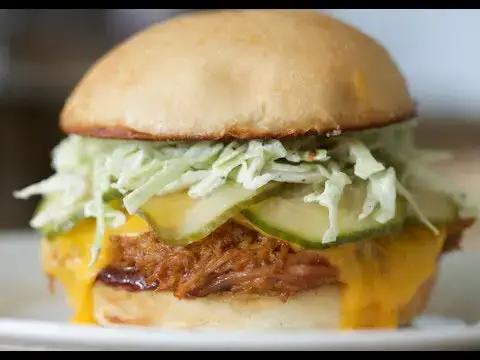 Video thumbnail for Pulled Pork Sandwich | Byron Talbott