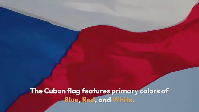 Video thumbnail for Cuba Flag Colors