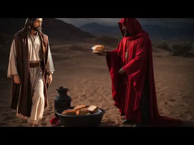 'Video thumbnail for As tentações de Jesus no deserto: uma batalha épica entre o bem e o mal - Histórias Bíblicas'