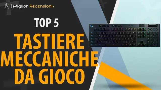 Video thumbnail for ⭐️ MIGLIORE TASTIERA MECCANICA DA GIOCO - Consigli e Guida all'acquisto (Comparativo 2021)