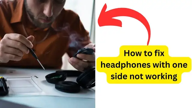 'Video thumbnail for How to fix headphones with one side not working'