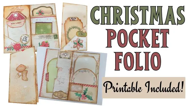 'Video thumbnail for Christmas Pocket Folio'