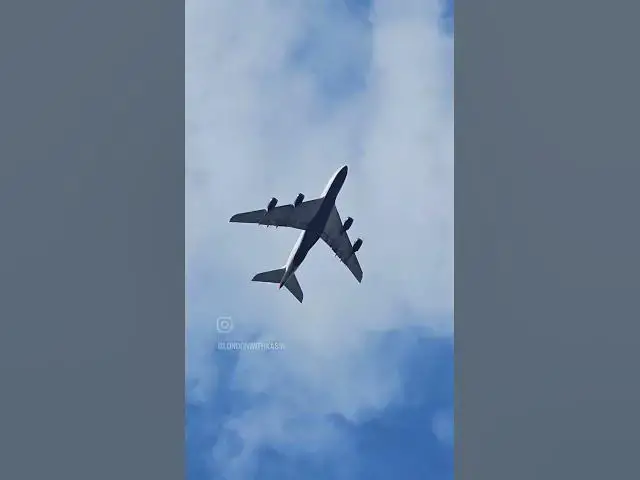 Video thumbnail for That Moment When the A380 Roars Over Ealing 😱✈️#london #londonfun #londonwithkasia #a380 #airbusa380