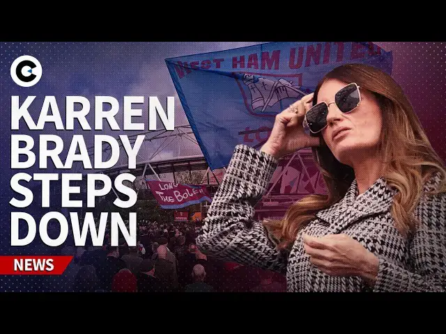 Video thumbnail for Why Baroness Karren Brady is quitting West Ham