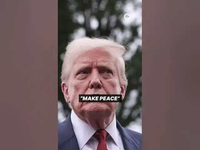'Video thumbnail for Why Trump teased a second Ukraine summit hours before meeting Putin'