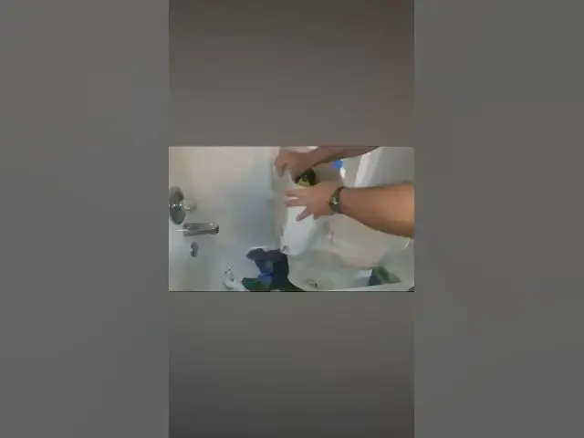 Video thumbnail for Drain Water Out of A Toilet #Shorts