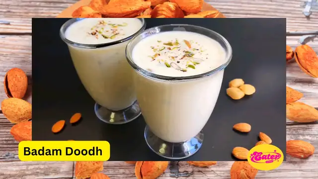 Video thumbnail for Badam Doodh Sharbat or Almond Milk Drink Recipe