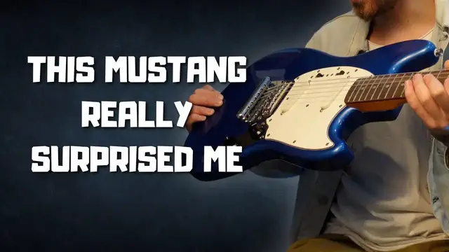 Video thumbnail for Is Squier FSR Classic Vibe 60s Mustang Worth The Money?