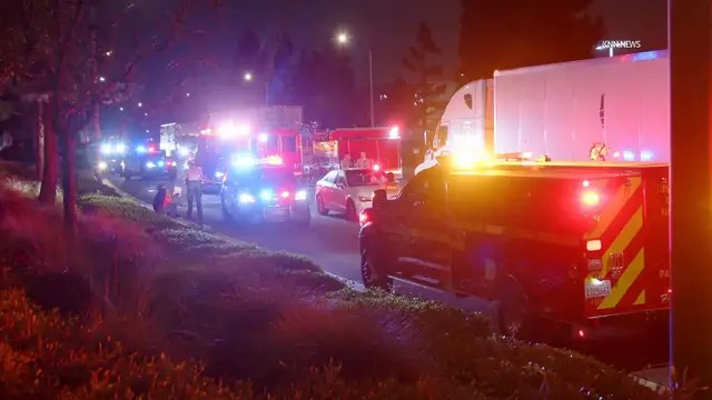 Video thumbnail for US, Los Angeles: Carson Pedestrian Hit.