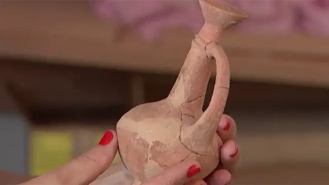Video thumbnail for Inside Israel's Ancient Opium Vessel: A Clue to Early Drug Use