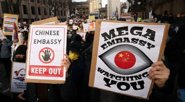 Video thumbnail for UK approves China’s mega-embassy in London despite national security fears