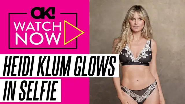'Video thumbnail for Heidi Klum Glows in Rare Makeup-Free Selfie: Photo'