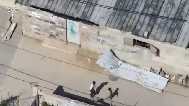 Video thumbnail for Israeli Forces Say Child Used to Move Weapons in Central Gaza.