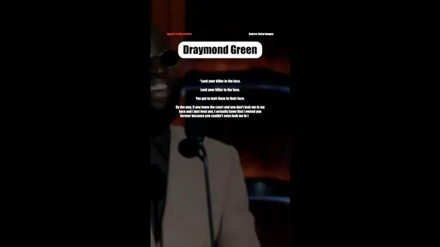 Video thumbnail for DRAYMOND GREEN BLASTS WEMBANYAMA After Spurs' NBA Finals Collapse!