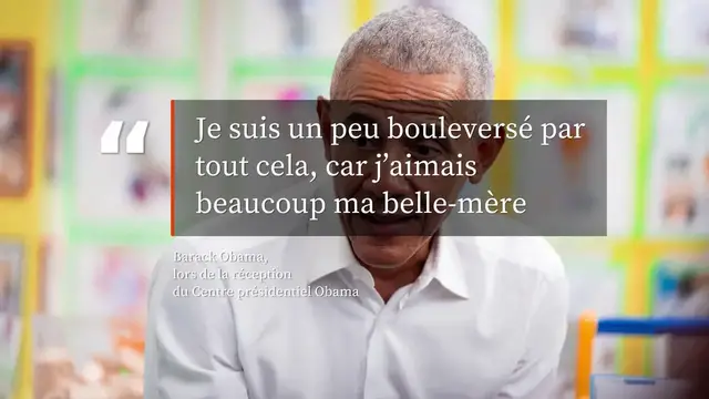Video thumbnail for Le geste de Michelle Obama qui a fait fondre Barack Obama en larmes.