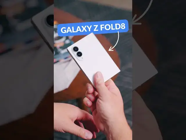 Video thumbnail for The new Galaxy Z Fold 8 is unique...