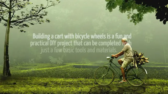 'Video thumbnail for How To Build A Cart With Bicycle Wheels'