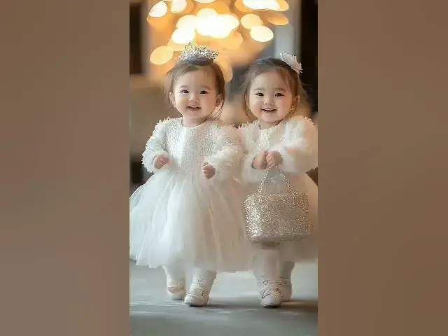 'Video thumbnail for baby twins cute cutebaby #love kawaii'