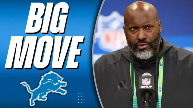 'Video thumbnail for Detroit Lions NFL Draft: Brad Holmes' Trade Up & Top Picks'