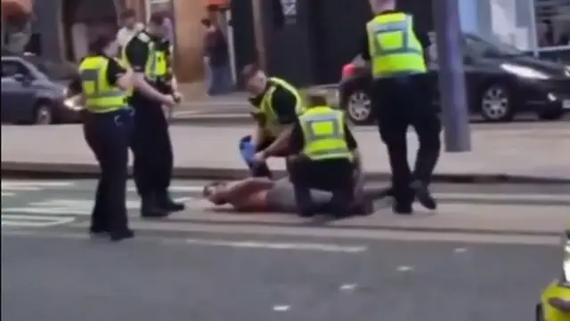 Video thumbnail for Suspect arrested after anti-Muslim stabbing rampage in Scotland