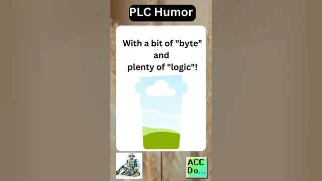 Video thumbnail for PLC Humor #1 - Coffee with a bit...