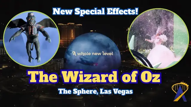 Video thumbnail for The Wizard of Oz at Sphere Debuts Enhanced 4D Effects