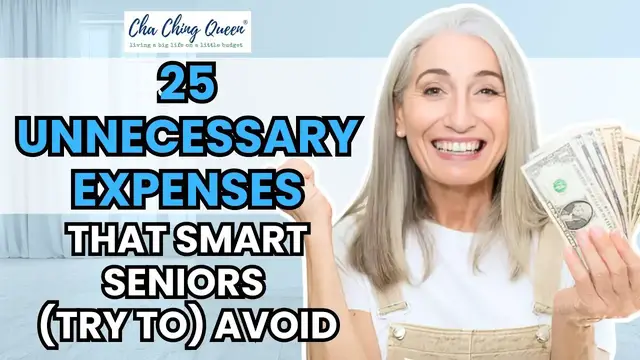 Video thumbnail for Unnecessary Expenses Seniors Should Avoid