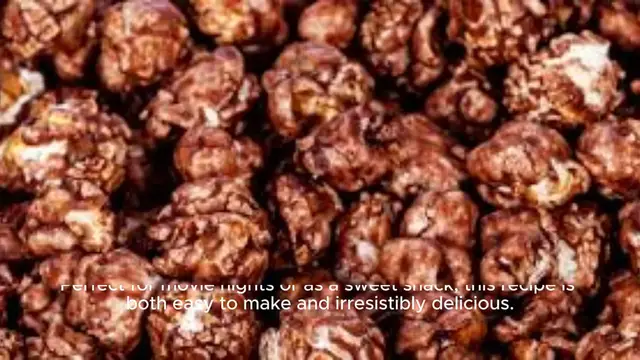 Video thumbnail for Caramel Chocolate Popcorn Recipe